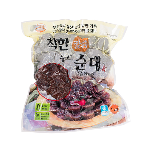 착한 칼슘 누드 순대 (1kg)